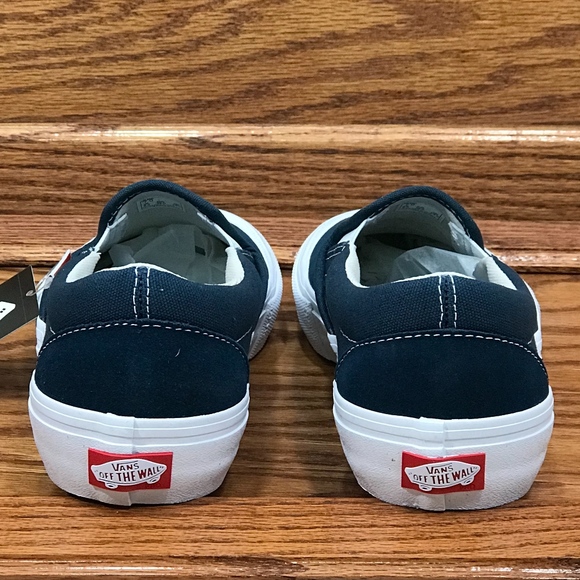 Vans Slip On Pro Toe Cap Reflecting Pond Shoes - Picture 6 of 7